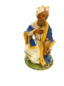 Vint Fontanini Saggio Cartapesta Grande 9" Presepe Italia - Foto 1 di 11