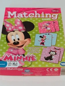 Minnie Mouse Disney Memory Matching Game 100% Complete 72/72 Kids Fun Toy - Picture 1 of 3