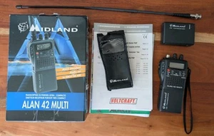 Midland Alan 42 Multi 80 Kanal CB Funkgerät Reserve Akku-Pack - Zdjęcie 1 z 5