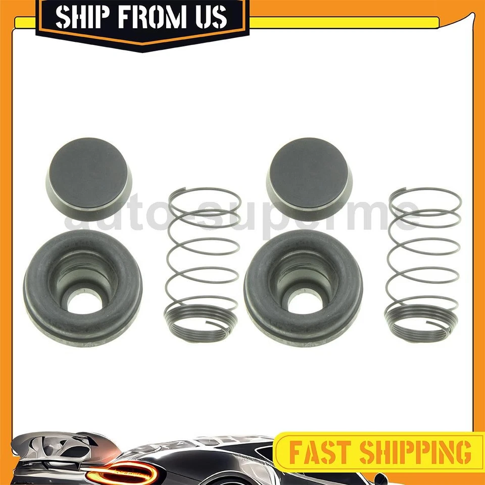 Front Lower Drum Brake Wheel Cylinder Kit 2PCS For GMC F370 4.4L 1958-1959 - Image 1 of 4