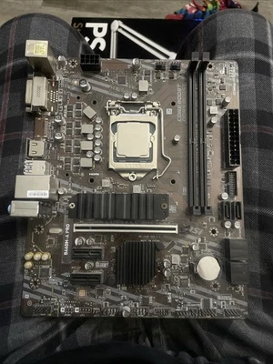 B460M-A专业主板带英特尔酷睿I3-10100 — 第 1/4 张图片