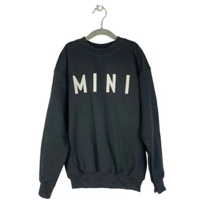 MINI Vinyl Printed Black Youth Medium Pullover Sweatshirt - Picture 1 of 8