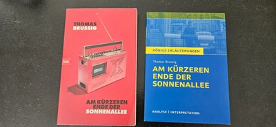 Am kürzeren Ende der Sonnenallee &Königs Erläuterungen v Thomas Brussig - Bild 1 von 2