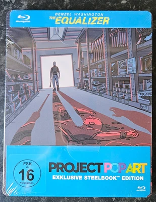 The Equalizer Limited Edition, German, Factory Sealed Blu-ray Steelbook - Image 1 of 2