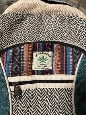 Mochila de cáñamo bolsas puros caqui Foto 1 de 4