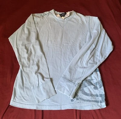 Camiseta Billabong Manga Larga Surf Skate Y2K Azul Claro Talla Manga Grande Éxitos Foto 1 de 4