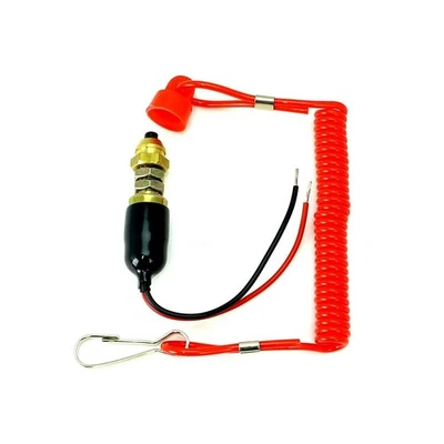 Snowmobile Safety Stop Engine Kill Tether Switch for Ski-Doo K01-111-20 - Imagem 1 de 4