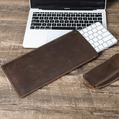 Portable Leather Sleeve Carry Case Cover For Apple Magic Keyboard 2nd 3rd Gen - Image 1 of 4