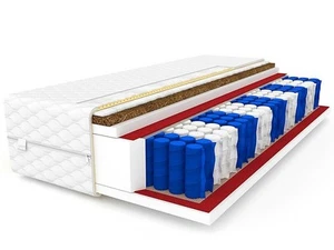 MATRATZE 90X200 METIS H3 KOKOS PREMIUM FEDERKERN KOMFORT 24cm 9 zonen - Bild 1 von 12