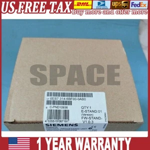 Siemens 6ES7314-6BF00-0AB0 6ES7 314-6BF00-0AB0 fast delivery US FREE TAX - Picture 1 of 1
