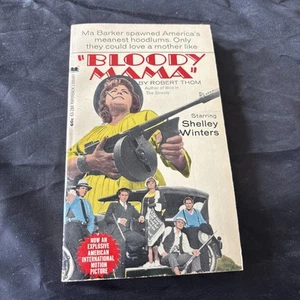 Bloody Mama Robert Thom 1970 Movie Tie-in Paperback Book - Foto 1 di 5