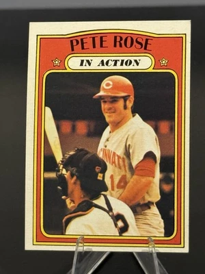 Pete Rose Cincinatti 1972 Topps #560 rojos (ex) Foto 1 de 2