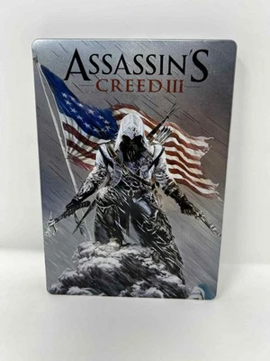 Assassin's Creed III 3 Steel book Edition Cib Complete (Microsoft Xbox 360) - Image 1 of 3
