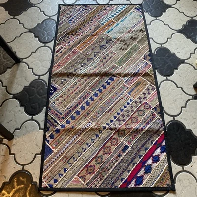 Indian Tapestry Wall Hanging Traditional Cotton Bohemian  Home Decor - Image 1 of 4