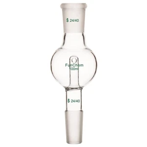 FunChem 100 ml Evaporador Rotativo Trampa para Golpes con 24/40 Exterior Superior 100 - Imagen 1 de 6