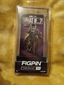 FiGPiN Marvel Studios What If...? T'Challa Star-Lord #819 Fig Pin New - Picture 1 of 2