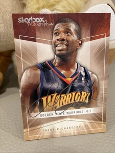 2004-05 NBA Skybox Autographics Basketball Golden State Warrior Jason Richardson - Picture 1 of 2