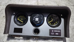 83-85 Porsche 944 A/C Climate Control Clock Oil Pressure Gauge BEZEL TRIM OEM - Picture 1 of 9