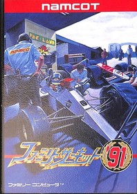 Family Circuit '91 Famicom Racing Video Game Namcot Japan NTSC-J