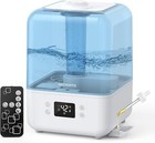 MORENTO Humidifiers for Large Bedroom, 4.5L Top Fill, Cool Mist W/Auto Shut-Off