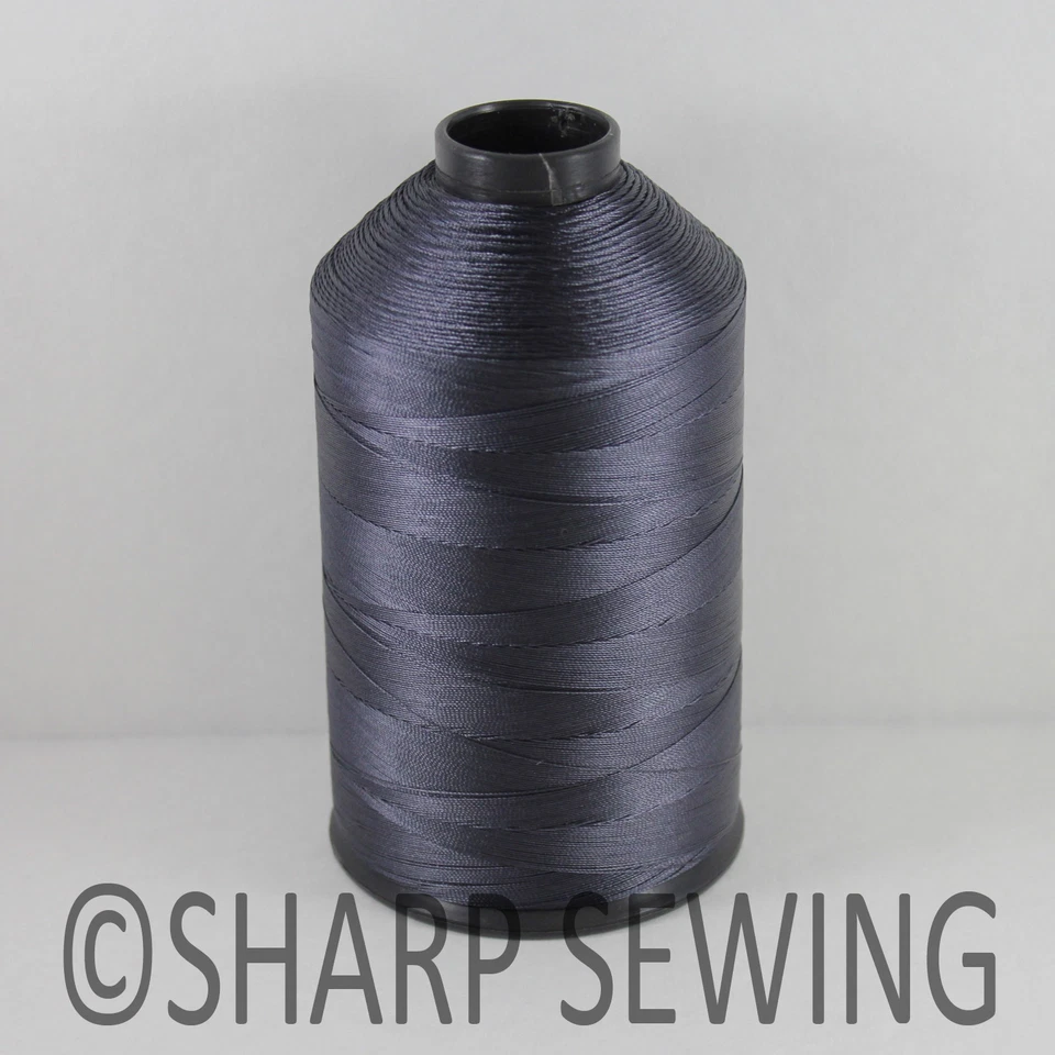 NAVY BLUE 8 OZ N23 2800 YARDS CONE #69 BONDED NYLON THREAD SEW LEATHER CANVAS - Image 1 of 1
