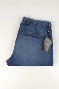 Pantalones de mezclilla para hombre 34646 Emporio Armani 50IT azules talla 34 - Imagen 1 de 8