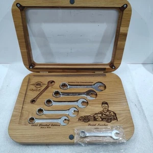 1993 Earnhardt Mac Tools 5 Time Champion + 1 Wrench Set 80 86 87 90 91 93 NOB - Picture 1 of 11