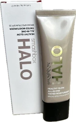 SMASHBOX HALO Healthy Glow All-In-One Tinted Moisturizer *TAN* /1.4 oz NIB - Image 1 of 3