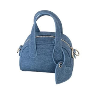 Women Bag Denims Crossbody Bag Top Handle Handbag Shopping Dating Bag for Daily - Picture 1 of 11