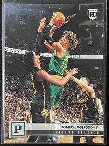 2019-20 Panini Chronicles #126 Romeo Langford RC Teal Celtics NM-M