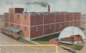 W. T. Rawleigh Stock Dip Factory - Memphis, Tennessee - litografía sin publicar - Imagen 1 de 3