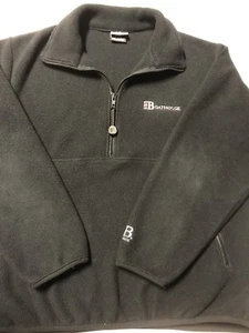 Boathouse Polartec-1/4 Zip-Fleece Pullover-Sz.M-Polyester/Black-L. Sleeve - Picture 1 of 12