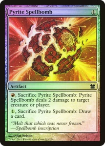 PYRITE SPELLBOMB (Foil) - MTG Modern Masters Foil Common Artifact - Picture 1 of 1