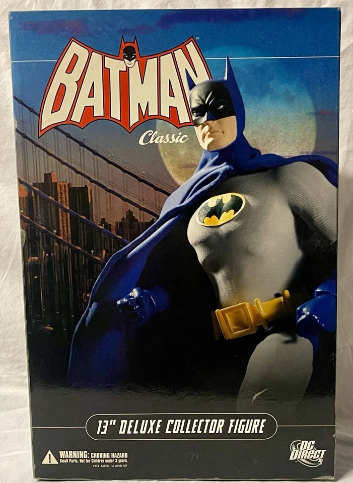 DC Direct Batman Batgirl Robin Classic 13" Deluxe Collector Figure 1/6 All 3
