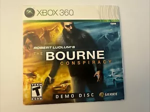 Xbox 360 The Bourne Conspiracy, Not For Resale Demo Disc New Sealed Rare Vintage - Picture 1 of 4