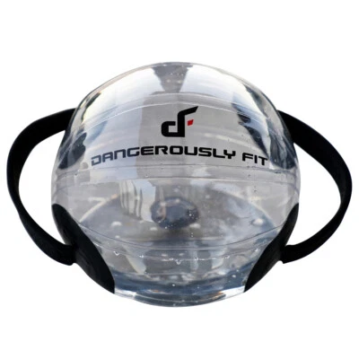 DANGEROUSLY FIT Aqua Ball - Large (Weighs 65kg Full) Water Fitness Training Ball