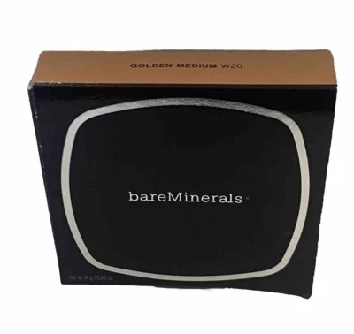 READ- NEW!!! BAREMINERALS (( GOLDEN MEDIUM W20 )) READY COMPACT FOUNDATION 14G - Image 1 of 4
