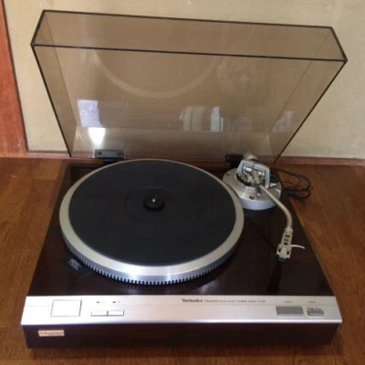 Technics Record Player SL-M1 QUARTZ  Lock Direct Drive Turntable System Used - Image 1 of 4