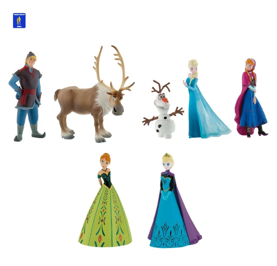 Bullyland Disney Frozen Die Eiskönigin Figuren Elsa Anna Olaf Sven Auswahl NEU
