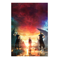 Final Fantasy 7 (VII) Rebirth Key Art 01 Poster | High Quality Prints