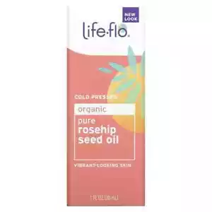 Life-flo Pure Certified Organic Rosehip Seed Oil Cold Pressed (30 ml) - Bild 1 von 5