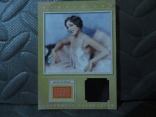 MARY PICKFORD RELIC CARD GOLDEN AGE MUSEUM AGE PANINI # 15 2012