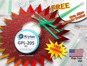 KRYTOX GPL-205 Grade 2 Grease Lubricant - 6 grams - Picture 1 of 3