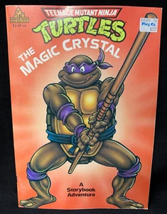 Teenage Mutant Turtles: Der magische Kristall 1990 Märchenbuch zufälliges Haus - Bild 1 von 3