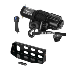 5000 lb KFI Assualt Winch Combo Kit (M3) For 2011-2016 John Deere Gator XUV 625i - Picture 1 of 4