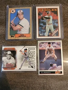 Cal Ripken Baseballkarten (4 Stück) - Bild 1 von 8