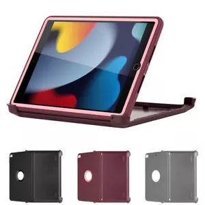 Für iPad 9. 8. 7. Gen 10,2 Zoll Hybrid Stoßfest Robust Ständer Etui Abdeckung - Bild 1 von 23