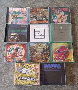 Instant Frank Zappa CD Collection lot (x11)! CLEAN DISCS! - Picture 1 of 12