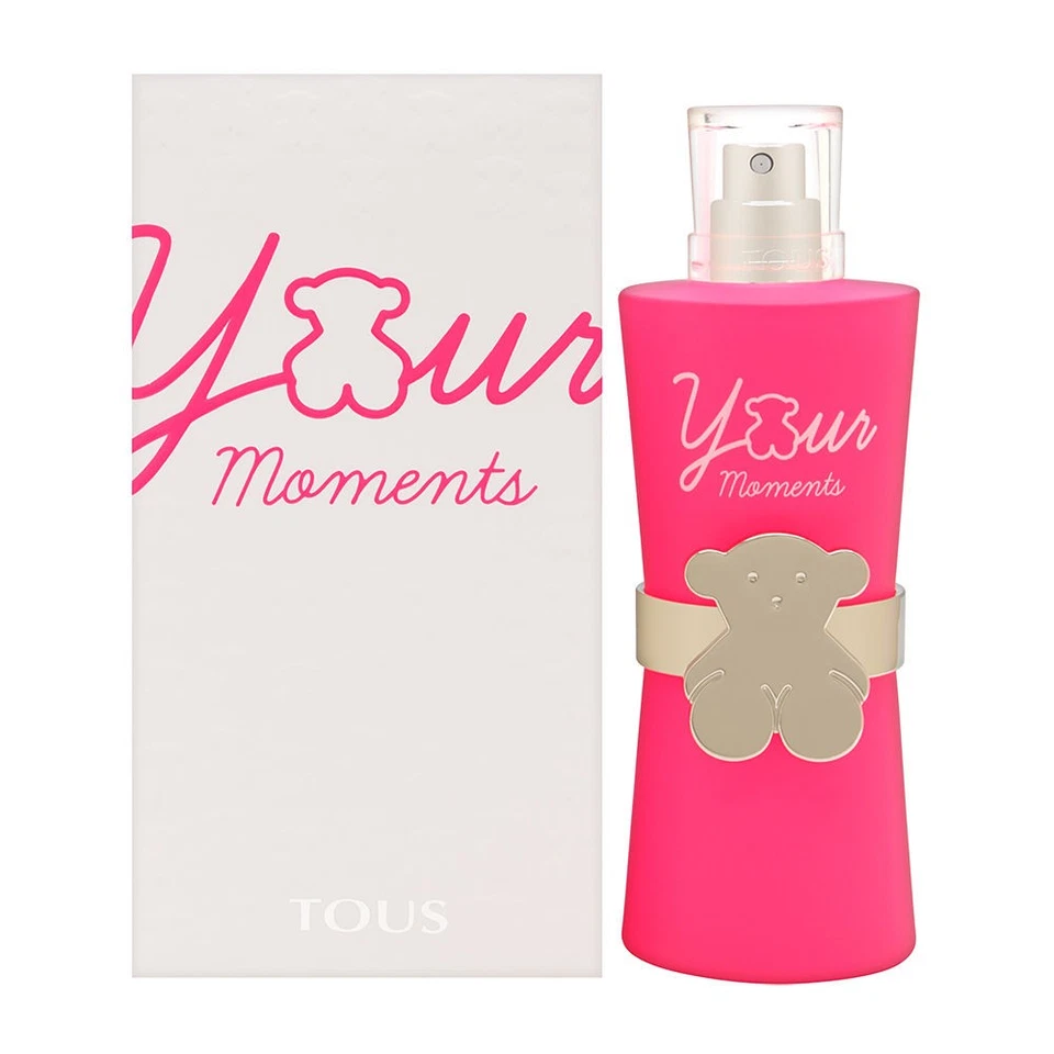 Your Moments by Tous para Mulheres 3,0 oz Eau de Toilette Spray Novo em folha - Imagem 1 de 1