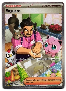Saguaro 270/193 - Special Illustration Rare Pokemon TCG Paldea Evolved 2023 - NM - Picture 1 of 3